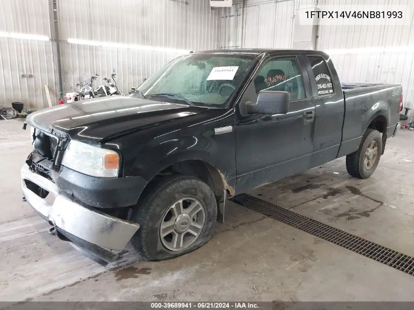 2006 Ford F-150 Fx4/Lariat/Xl/Xlt VIN: 1FTPX14V46NB81993 Lot: 39689941