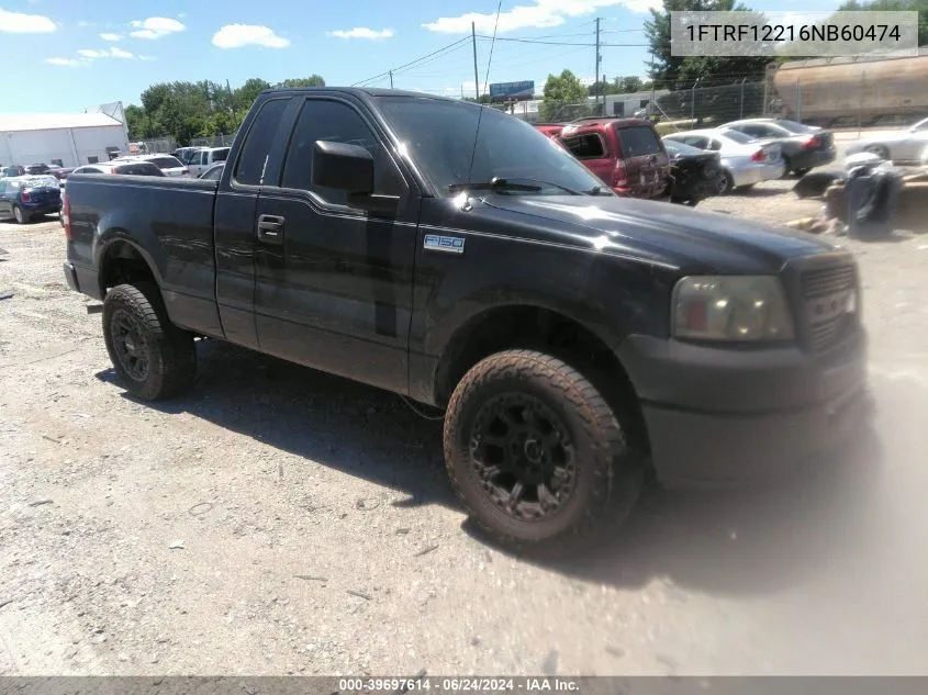 2006 Ford F-150 Stx/Xl/Xlt VIN: 1FTRF12216NB60474 Lot: 39697614