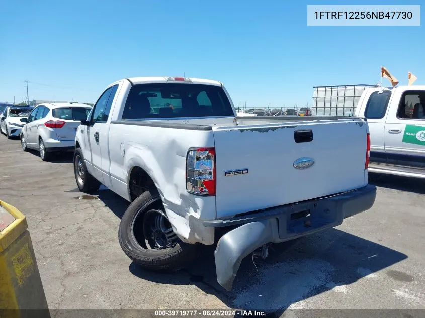 2006 Ford F-150 Stx/Xl/Xlt VIN: 1FTRF12256NB47730 Lot: 39719777