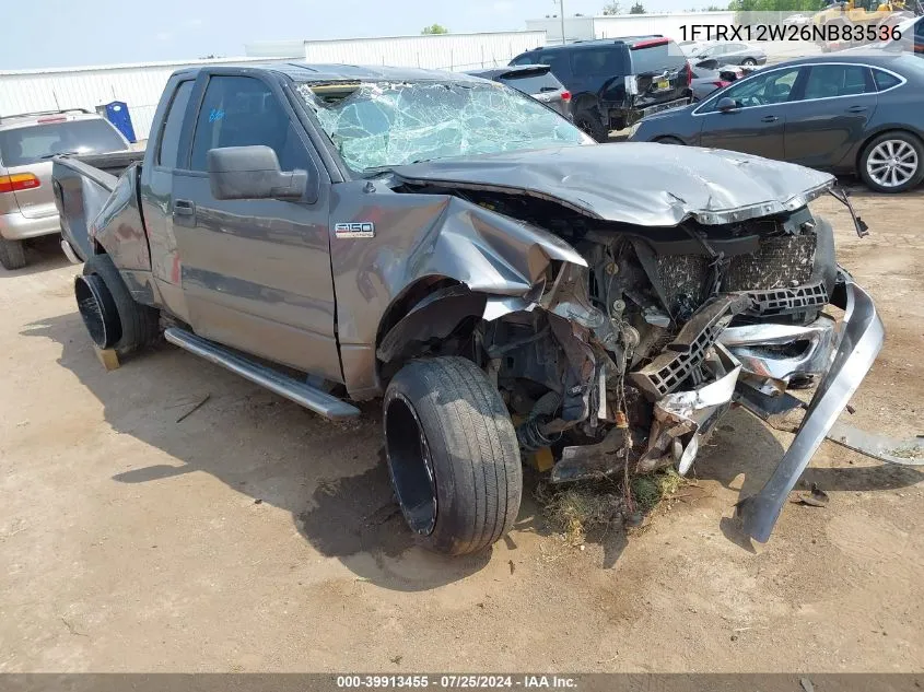 2006 Ford F-150 Stx/Xl/Xlt VIN: 1FTRX12W26NB83536 Lot: 39913455