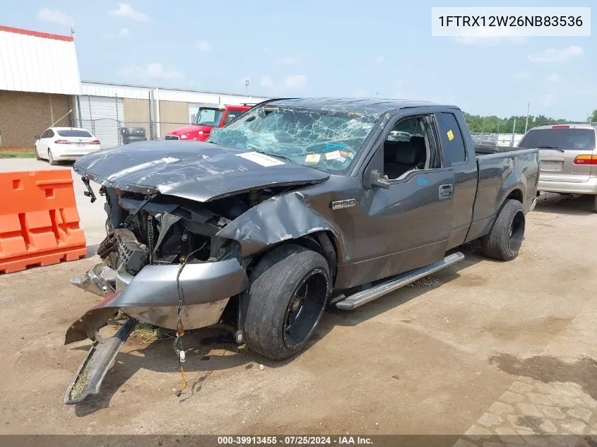 2006 Ford F-150 Stx/Xl/Xlt VIN: 1FTRX12W26NB83536 Lot: 39913455