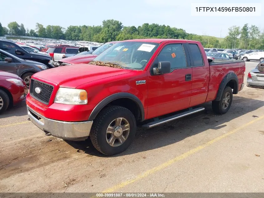 2006 Ford F-150 Fx4/Lariat/Xl/Xlt VIN: 1FTPX14596FB50801 Lot: 39991887