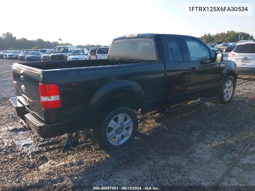 2006 Ford F-150 Lariat/Xl/Xlt VIN: 1FTRX125X6FA30534 Lot: 40097081