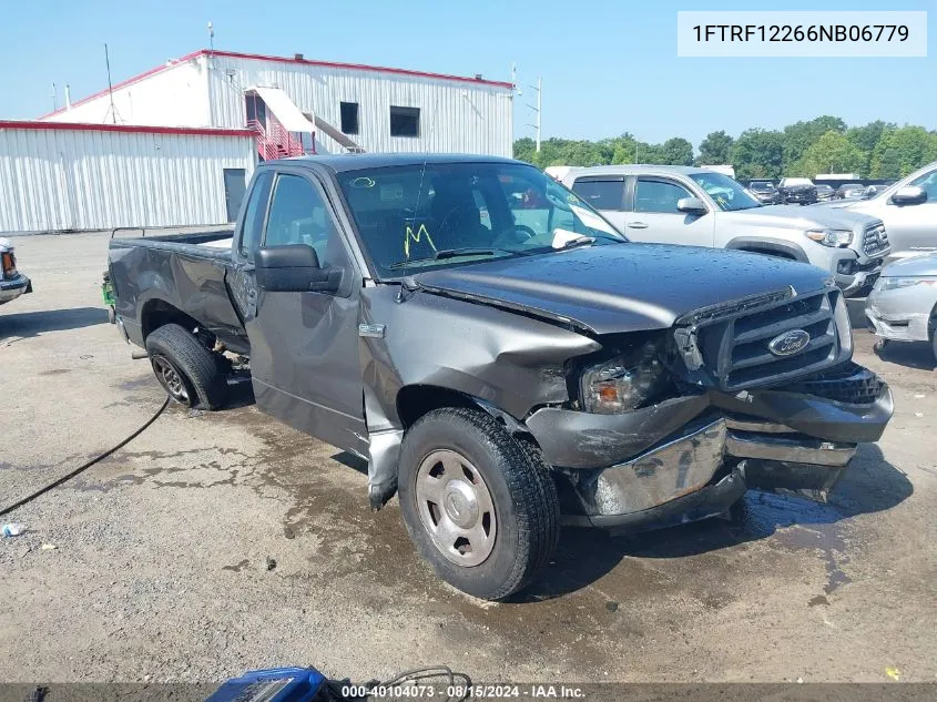 2006 Ford F-150 Xl/Stx/Xlt VIN: 1FTRF12266NB06779 Lot: 40104073