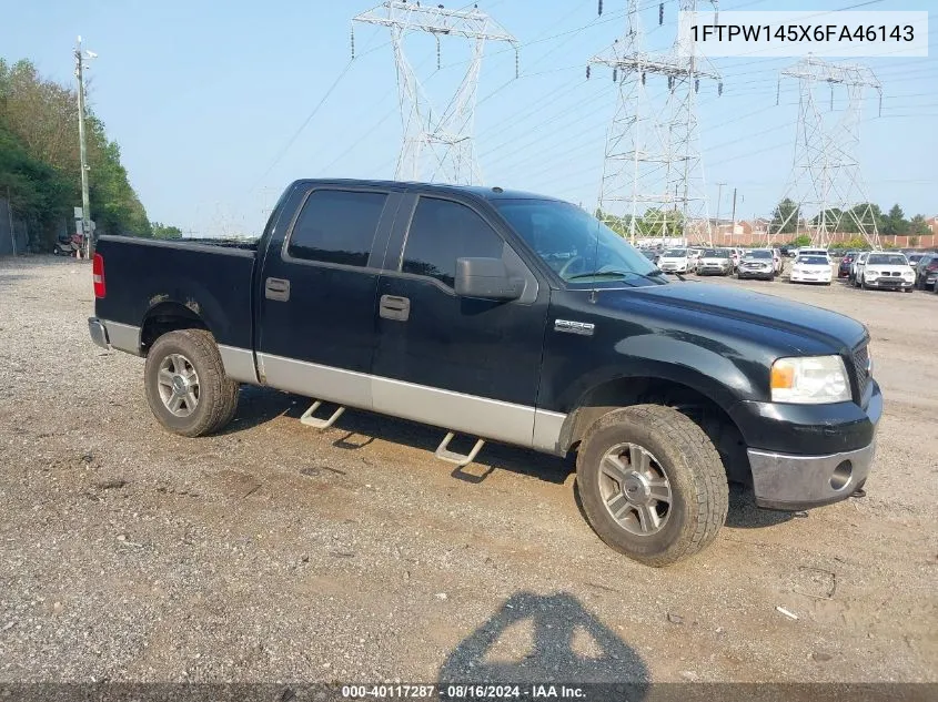 2006 Ford F-150 Fx4/Lariat/Xlt VIN: 1FTPW145X6FA46143 Lot: 40117287