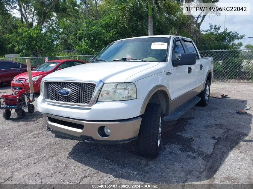 1FTPW14V96KC22042 2006 Ford F-150