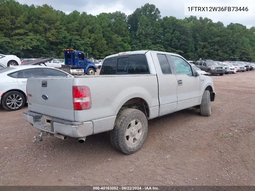 2006 Ford F-150 Stx/Xl/Xlt VIN: 1FTRX12W36FB73446 Lot: 40163052