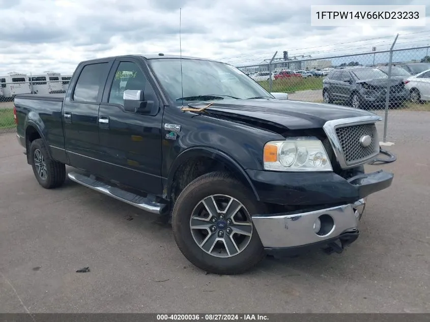 2006 Ford F-150 Fx4/Lariat/Xlt VIN: 1FTPW14V66KD23233 Lot: 40200036