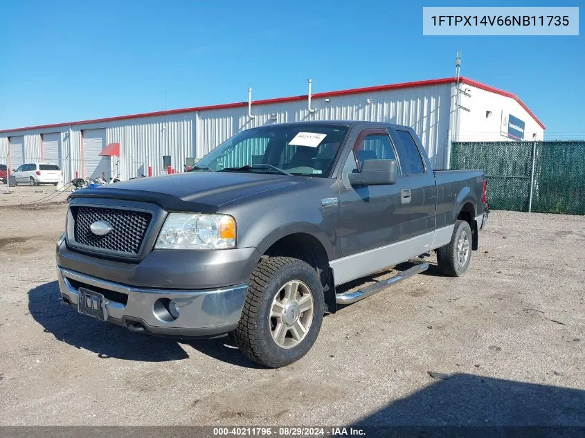 2006 Ford F-150 Fx4/Lariat/Xl/Xlt VIN: 1FTPX14V66NB11735 Lot: 40211796