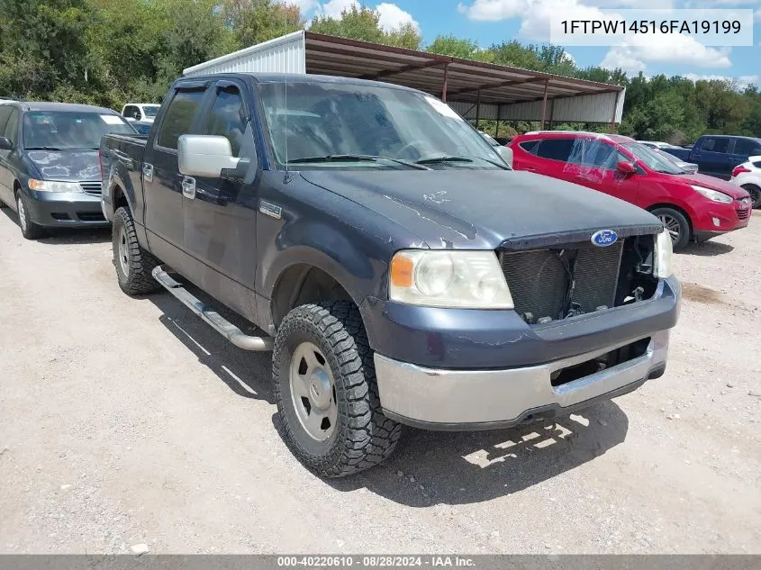 1FTPW14516FA19199 2006 Ford F-150 Fx4/Lariat/Xlt