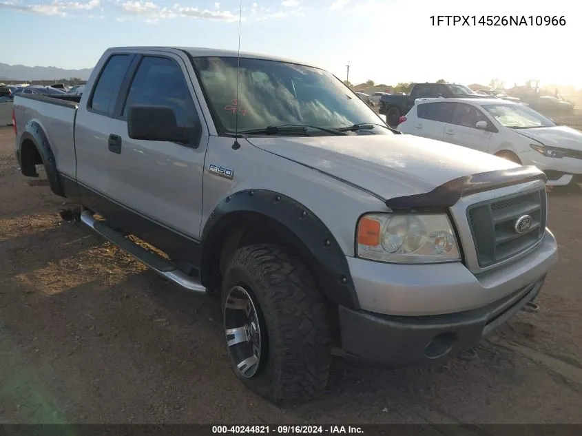 2006 Ford F-150 Fx4/Lariat/Xl/Xlt VIN: 1FTPX14526NA10966 Lot: 40244821