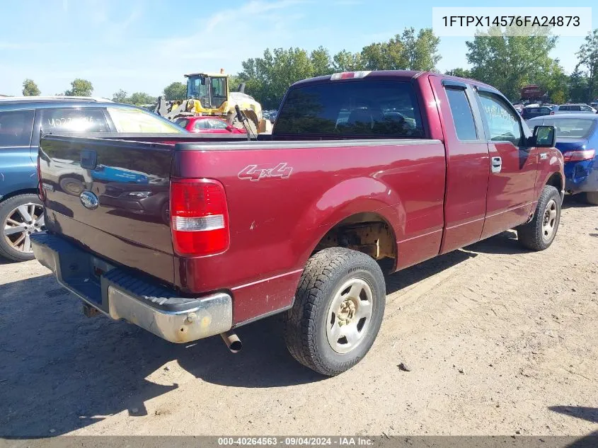 2006 Ford F-150 Fx4/Lariat/Xl/Xlt VIN: 1FTPX14576FA24873 Lot: 40264563