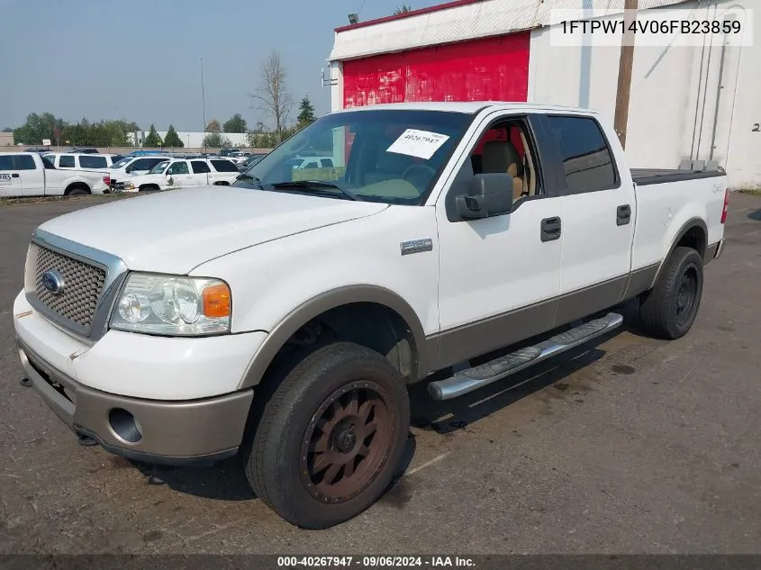 2006 Ford F-150 Fx4/Lariat/Xlt VIN: 1FTPW14V06FB23859 Lot: 40267947