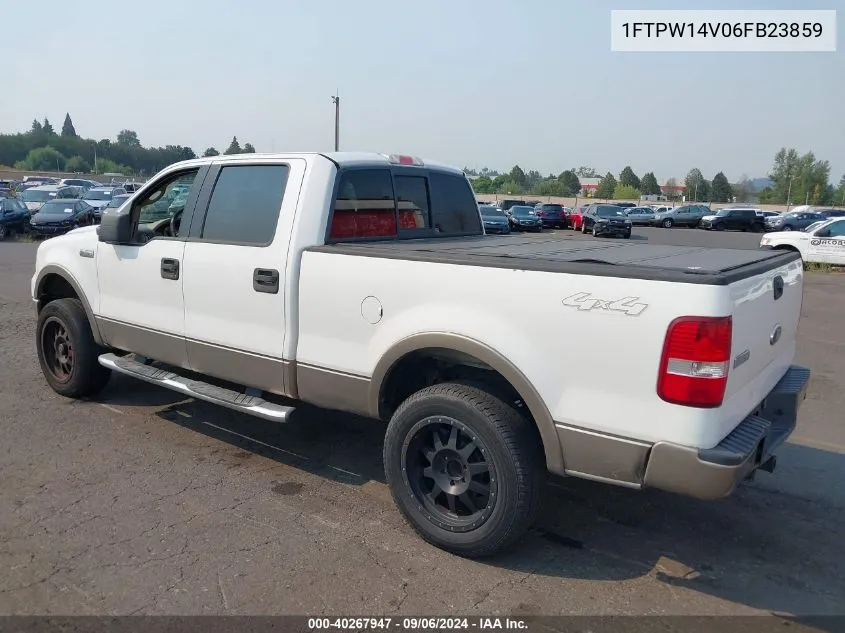 2006 Ford F-150 Fx4/Lariat/Xlt VIN: 1FTPW14V06FB23859 Lot: 40267947