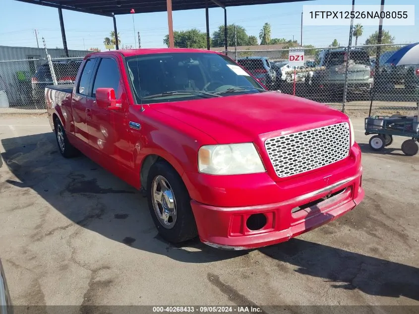 2006 Ford F150 VIN: 1FTPX12526NA08055 Lot: 40268433