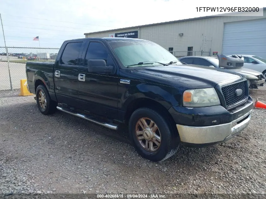 2006 Ford F-150 Lariat/Xlt VIN: 1FTPW12V96FB32000 Lot: 40268615