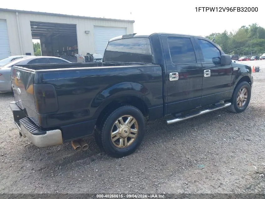 1FTPW12V96FB32000 2006 Ford F-150 Lariat/Xlt