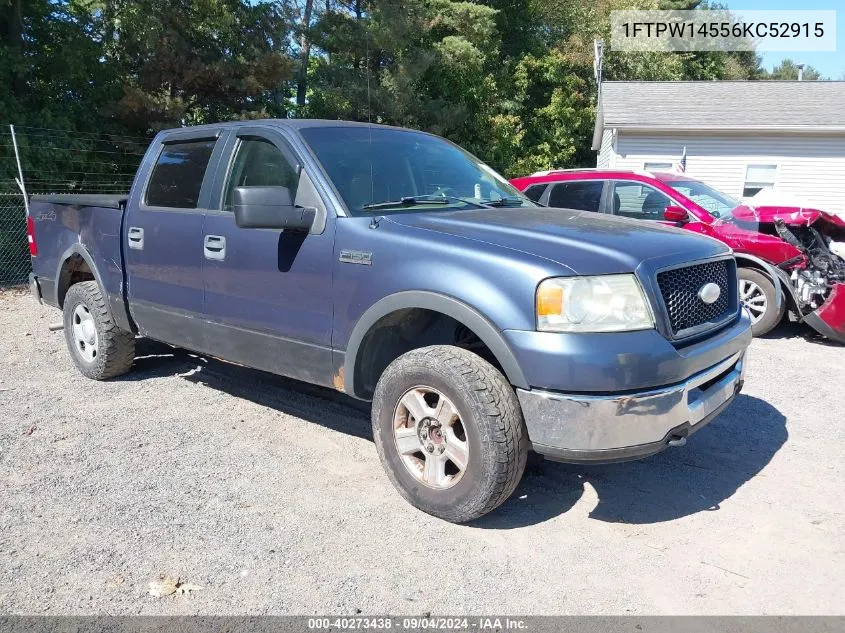 1FTPW14556KC52915 2006 Ford F-150 Fx4/Lariat/Xlt