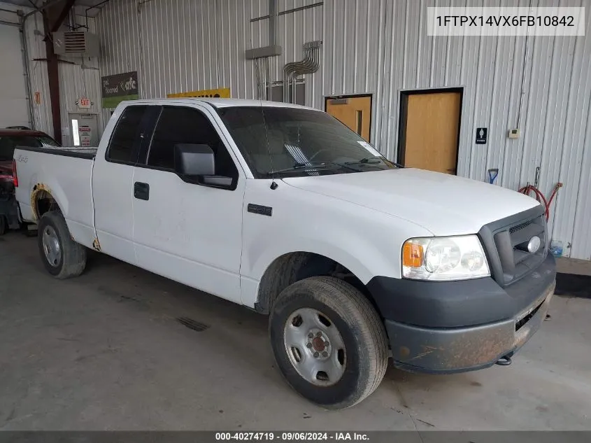 2006 Ford F-150 Fx4/Lariat/Xl/Xlt VIN: 1FTPX14VX6FB10842 Lot: 40274719