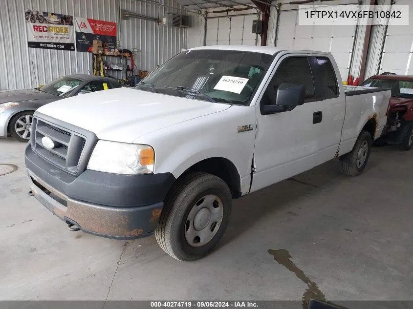 2006 Ford F-150 Fx4/Lariat/Xl/Xlt VIN: 1FTPX14VX6FB10842 Lot: 40274719