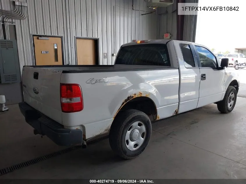 1FTPX14VX6FB10842 2006 Ford F-150 Fx4/Lariat/Xl/Xlt