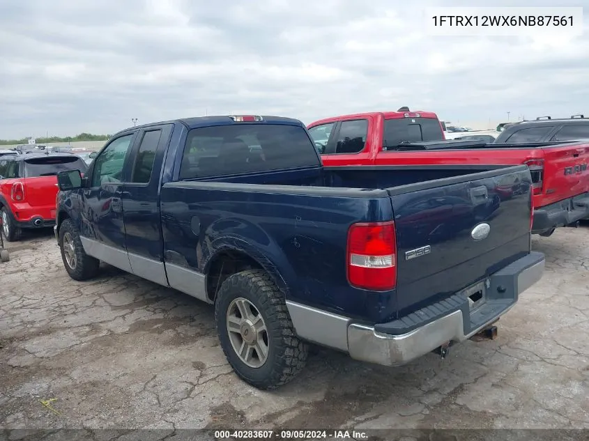 2006 Ford F-150 Stx/Xl/Xlt VIN: 1FTRX12WX6NB87561 Lot: 40283607