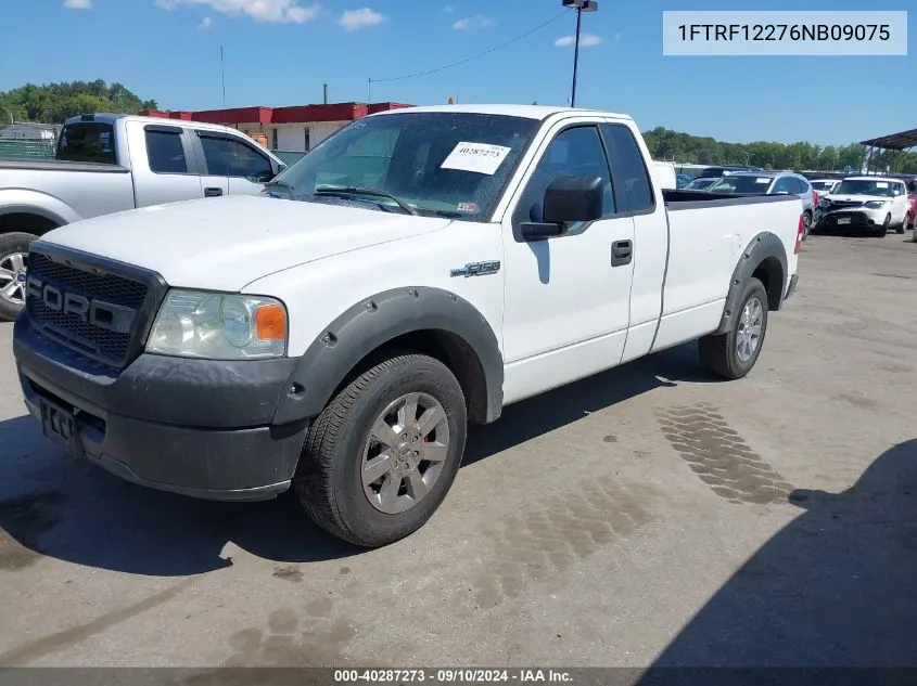 2006 Ford F-150 Stx/Xl/Xlt VIN: 1FTRF12276NB09075 Lot: 40287273