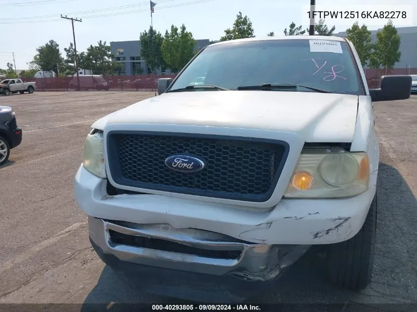 1FTPW12516KA82278 2006 Ford F-150 Lariat/Xlt