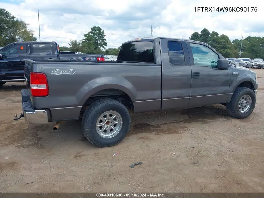 2006 Ford F-150 Stx/Xl/Xlt VIN: 1FTRX14W96KC90176 Lot: 40310636