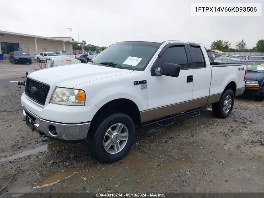 1FTPX14V66KD93506 2006 Ford F-150 Fx4/Lariat/Xl/Xlt