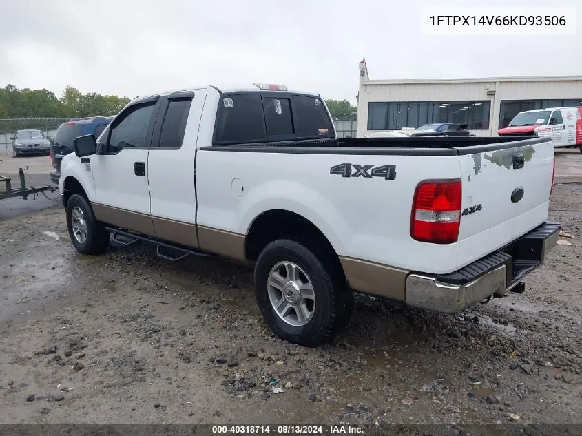 1FTPX14V66KD93506 2006 Ford F-150 Fx4/Lariat/Xl/Xlt