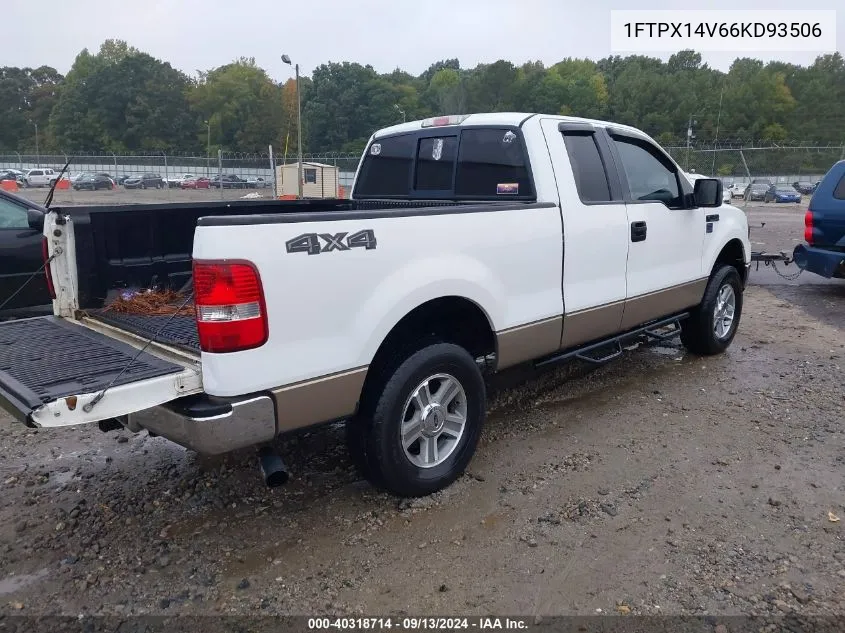 1FTPX14V66KD93506 2006 Ford F-150 Fx4/Lariat/Xl/Xlt