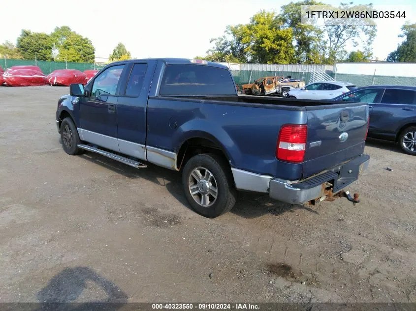 2006 Ford F-150 Stx/Xl/Xlt VIN: 1FTRX12W86NB03544 Lot: 40323550