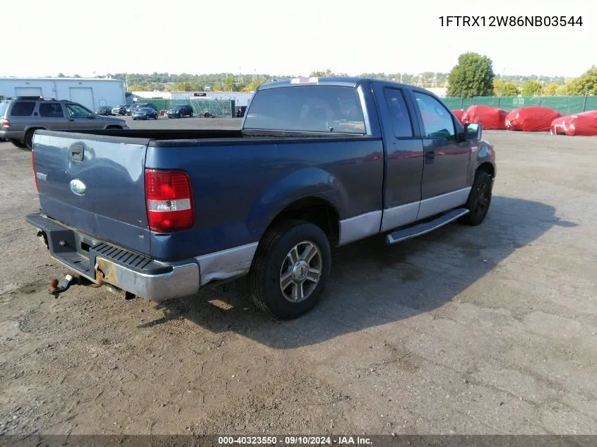 2006 Ford F-150 Stx/Xl/Xlt VIN: 1FTRX12W86NB03544 Lot: 40323550