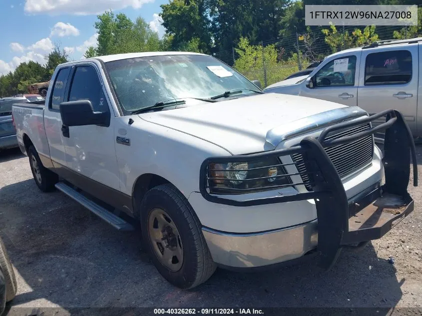 2006 Ford F-150 Stx/Xl/Xlt VIN: 1FTRX12W96NA27008 Lot: 40326262