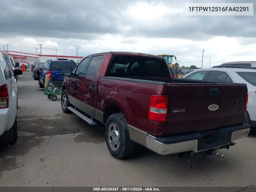 1FTPW12516FA42291 2006 Ford F-150 Lariat/Xlt