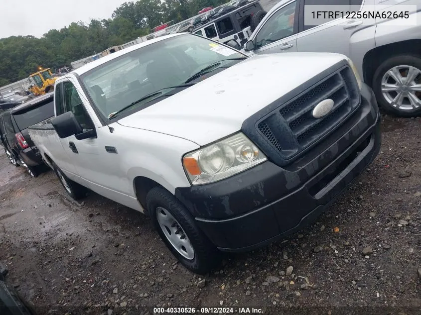 2006 Ford F-150 Stx/Xl/Xlt VIN: 1FTRF12256NA62645 Lot: 40330526