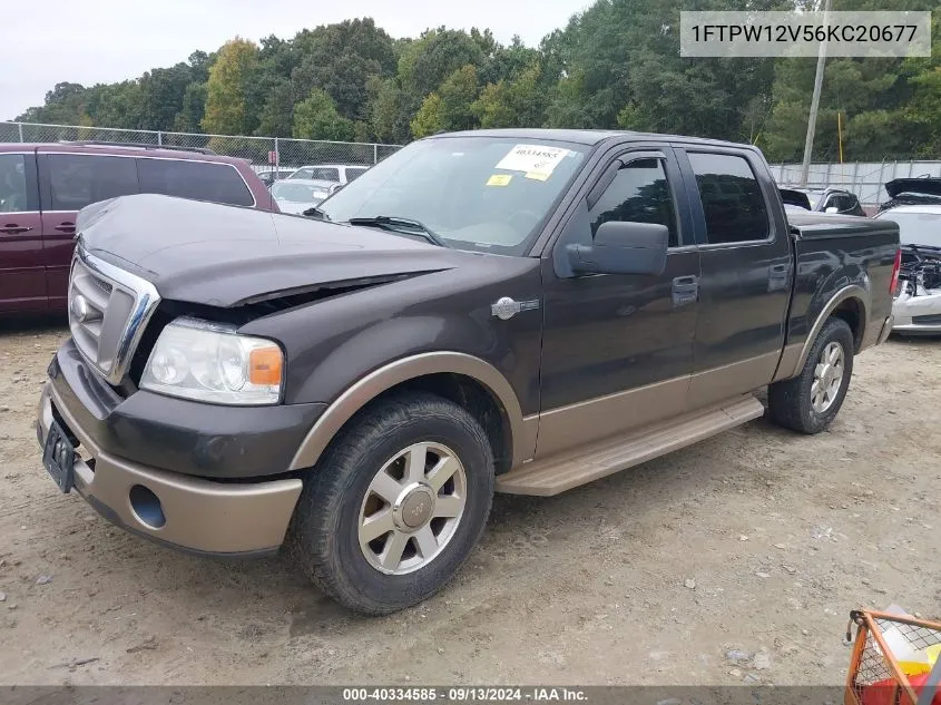 1FTPW12V56KC20677 2006 Ford F-150 Lariat/Xlt