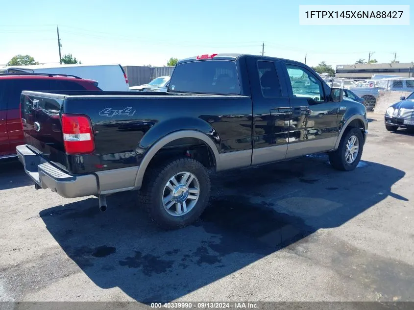 2006 Ford F-150 Fx4/Lariat/Xl/Xlt VIN: 1FTPX145X6NA88427 Lot: 40339990