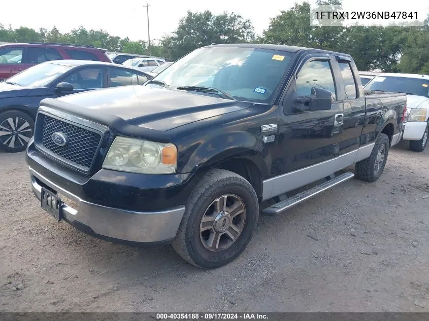 2006 Ford F-150 Stx/Xl/Xlt VIN: 1FTRX12W36NB47841 Lot: 40354188