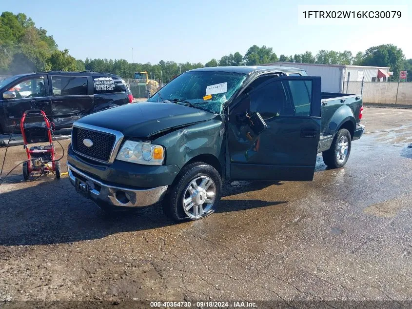 2006 Ford F-150 Stx/Xlt VIN: 1FTRX02W16KC30079 Lot: 40354730