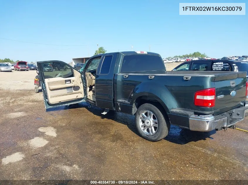 2006 Ford F-150 Stx/Xlt VIN: 1FTRX02W16KC30079 Lot: 40354730