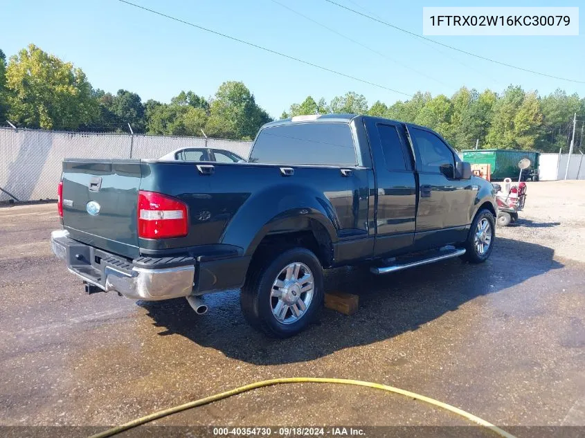 2006 Ford F-150 Stx/Xlt VIN: 1FTRX02W16KC30079 Lot: 40354730