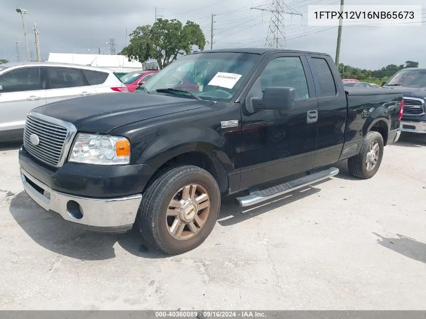 2006 Ford F-150 Lariat/Xl/Xlt VIN: 1FTPX12V16NB65673 Lot: 40360089