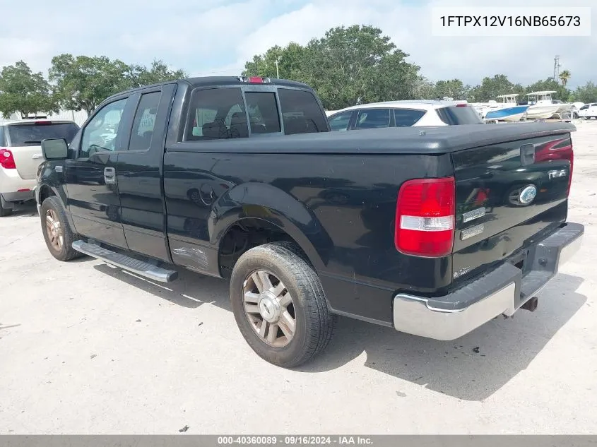 2006 Ford F-150 Lariat/Xl/Xlt VIN: 1FTPX12V16NB65673 Lot: 40360089