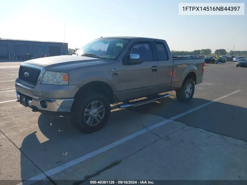 1FTPX14516NB44397 2006 Ford F-150 Fx4/Lariat/Xl/Xlt