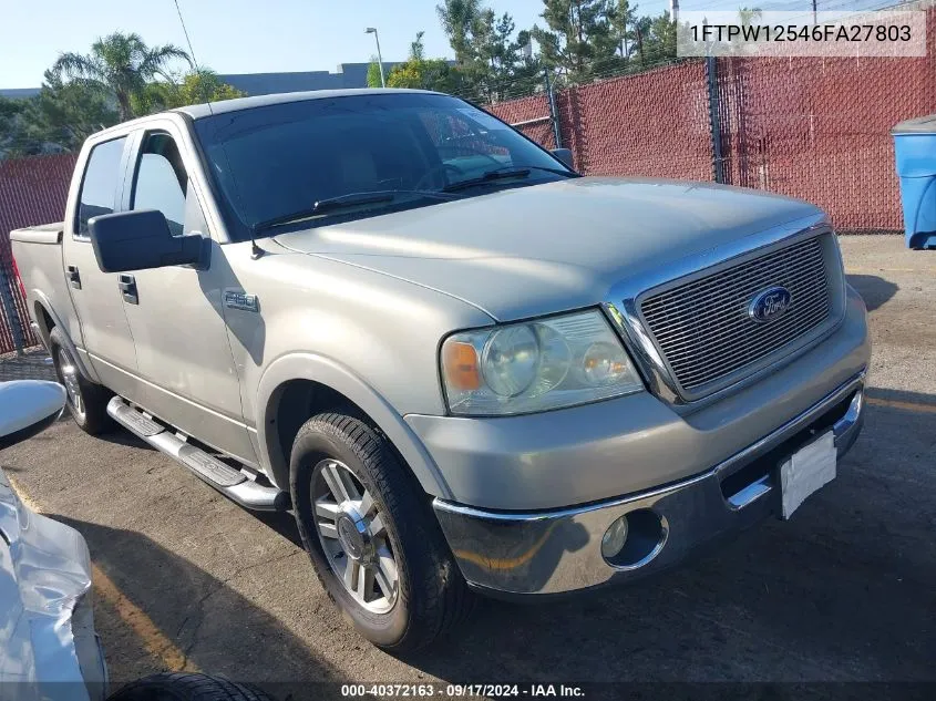 1FTPW12546FA27803 2006 Ford F-150 Lariat/Xlt