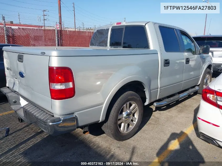 1FTPW12546FA27803 2006 Ford F-150 Lariat/Xlt