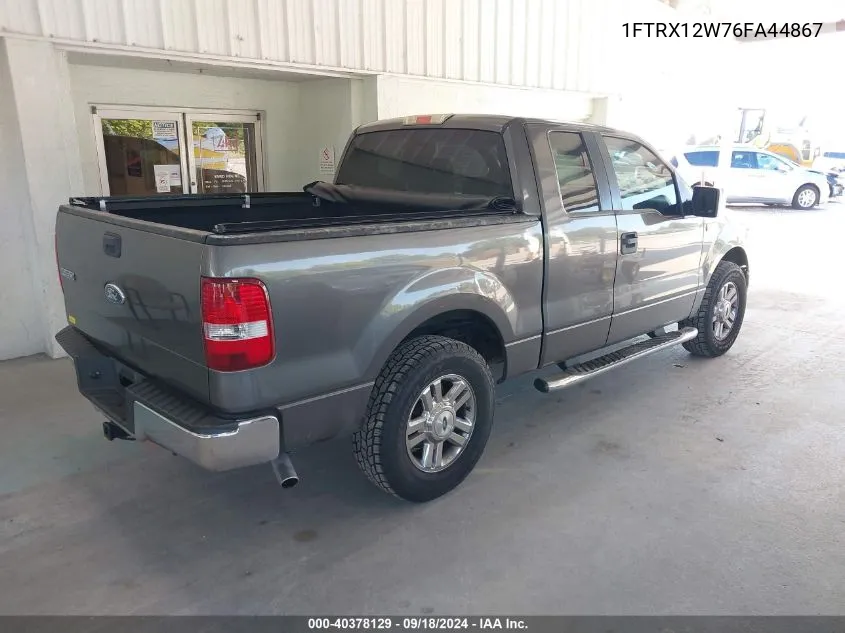 1FTRX12W76FA44867 2006 Ford F-150 Stx/Xl/Xlt