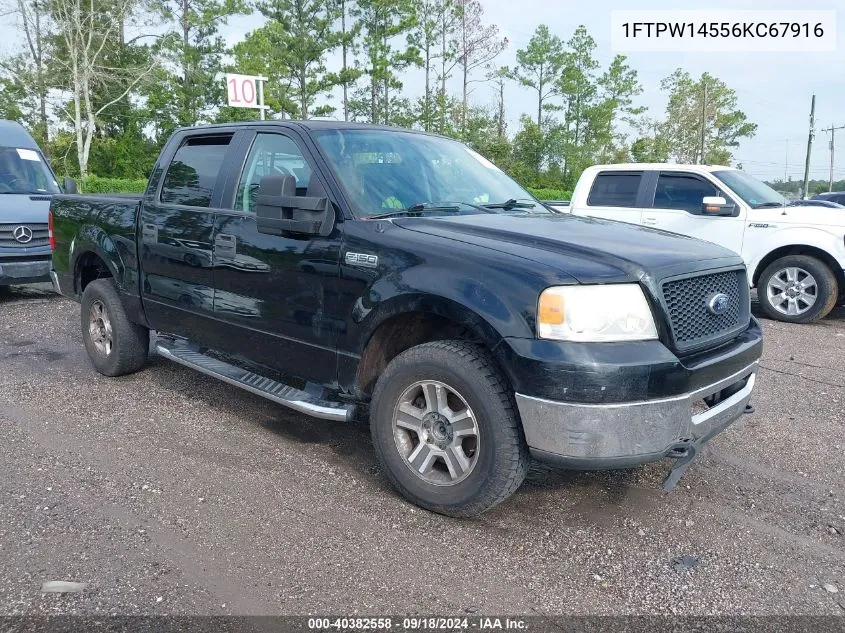 1FTPW14556KC67916 2006 Ford F-150 Fx4/Lariat/Xlt